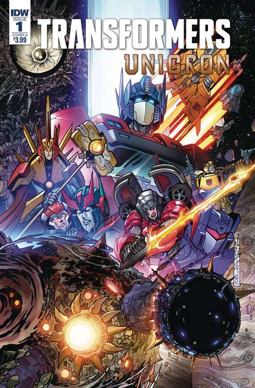 TRANSFORMERS UNICRON #1 (OF 6) CVR A MILNE