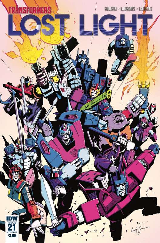 TRANSFORMERS LOST LIGHT #21 CVR B SENIOR