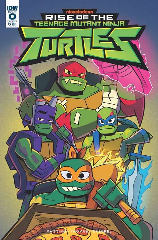 RISE OF TMNT #0 CVR A THOMAS