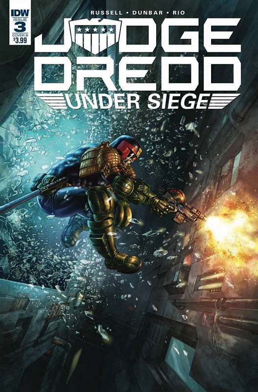 JUDGE DREDD UNDER SIEGE #3 (OF 4) CVR B QUAH