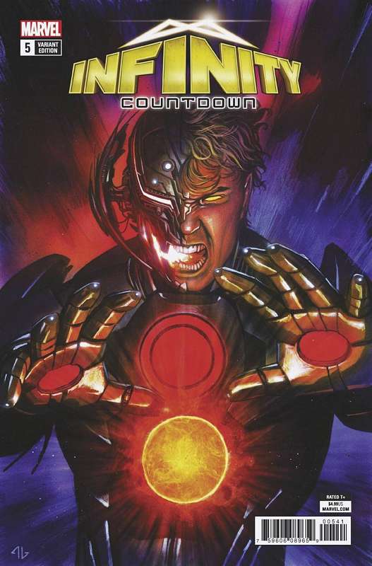 INFINITY COUNTDOWN #5 (OF 5) ULTRON HOLDS INFINITY VARIANT