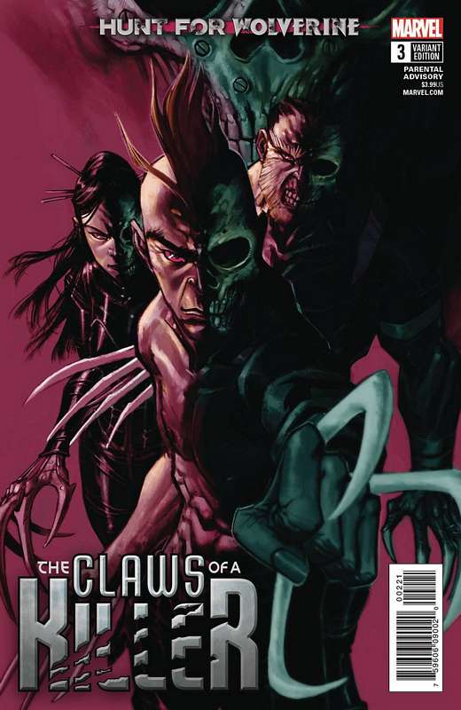 HUNT FOR WOLVERINE CLAWS OF KILLER #3 (OF 4) GUICE VARIANT