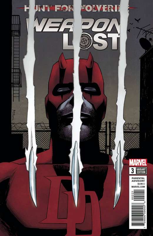 HUNT FOR WOLVERINE WEAPON LOST #3 (OF 4) SHALVEY VARIANT