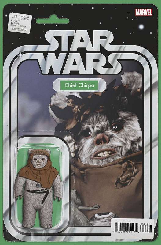 STAR WARS #51 CHRISTOPHER ACTION FIGURE VARIANT