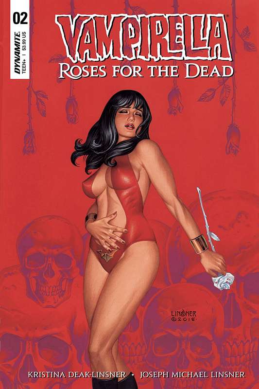 VAMPIRELLA ROSES FOR DEAD #2 (OF 4) CVR A LINSNER (MR)