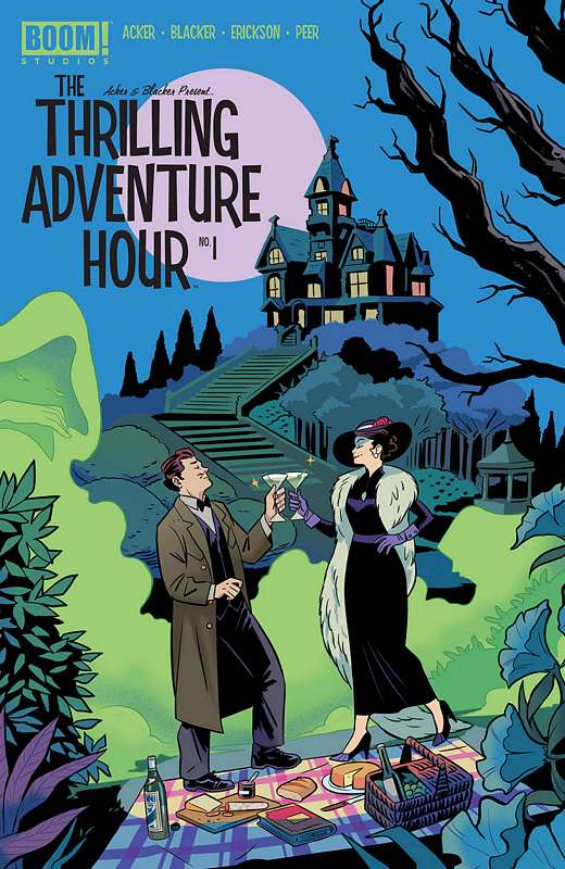 THRILLING ADVENTURE HOUR #1 (OF 8) SUBSCRIPTION BUSTOS VARIANT