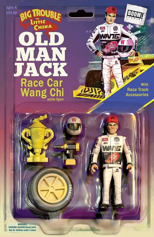 BIG TROUBLE IN LITTLE CHINA OLD MAN JACK #11 SUBSCRIPTION ACTION FIG VARIANT