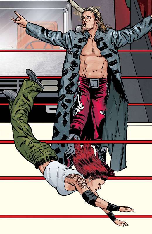 WWE #19 SCHOONOVER RAW CONNECTING VARIANT