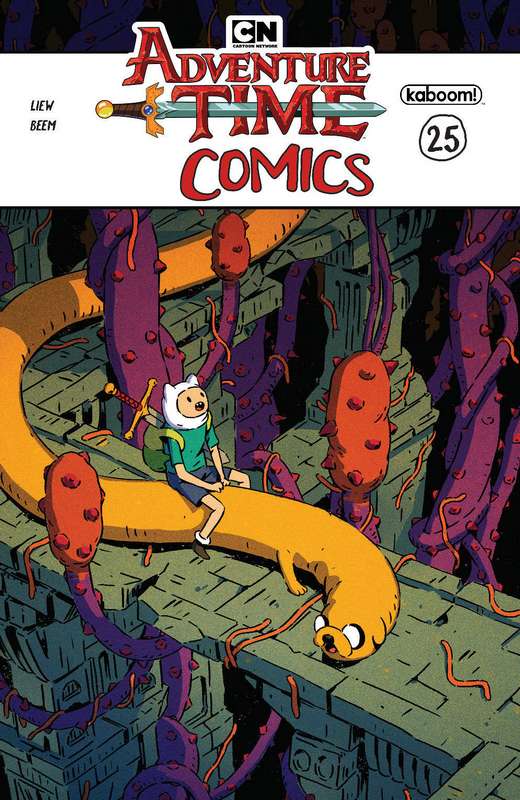 ADVENTURE TIME COMICS #25 SUBSCRIPTION BAK VARIANT