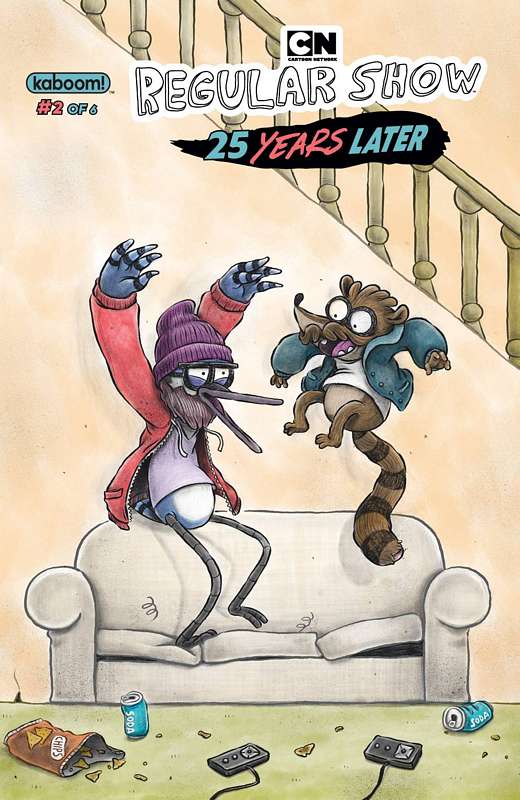 REGULAR SHOW 25 YEARS LATER #2 SUBSCRIPTION JOHNSTONE VARIANT