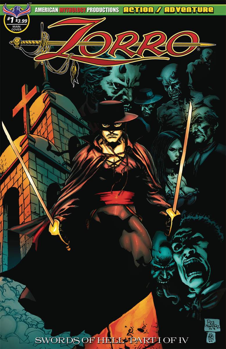 ZORRO SWORDS OF HELL #1 MARTINEZ MAIN CVR