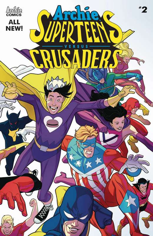 ARCHIES SUPERTEENS VS CRUSADERS #2 CVR A WILLIAMS CONNECTING CVR