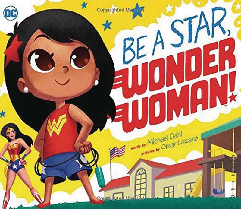 BE A STAR WONDER WOMAN YR BOARD BOOK