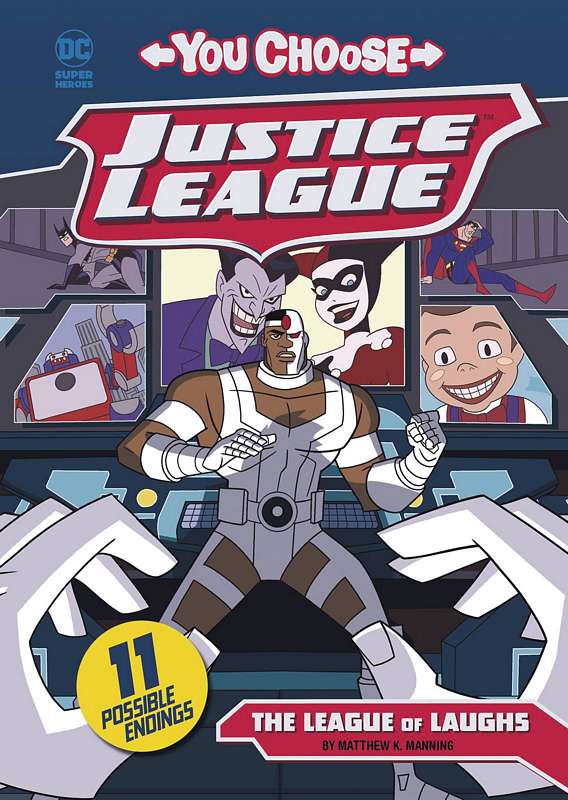 JUSTICE LEAGUE YOU CHOOSE YR TP LEAGUE OF LAUGHS