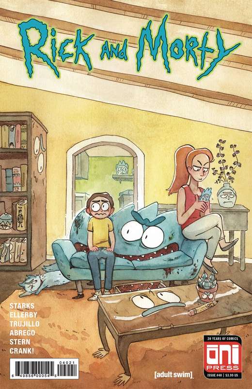 RICK & MORTY #40 CVR B RIESS VARIANT