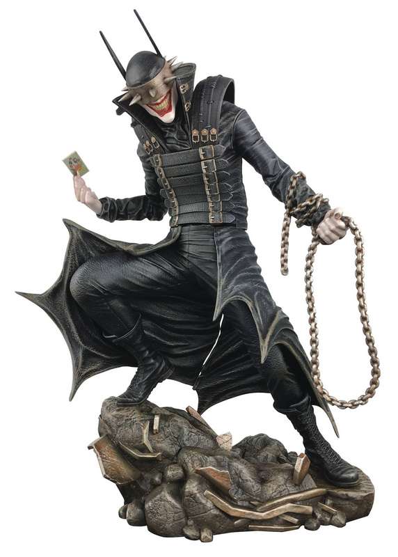 DC GALLERY BATMAN COMIC WHO LAUGHS PVC STATUE