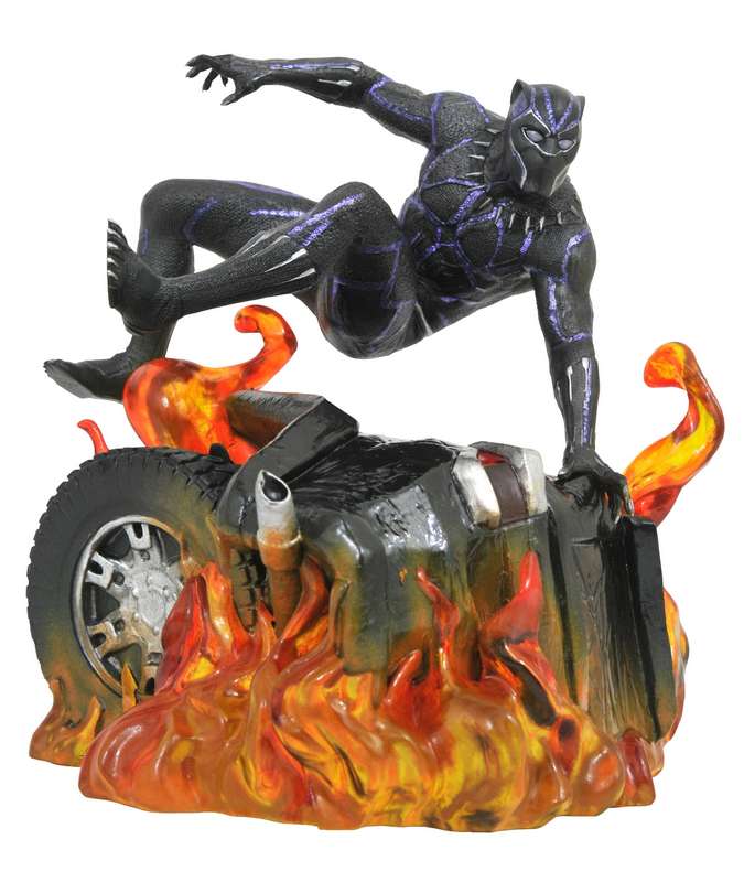 MARVEL GALLERY BLACK PANTHER MOVIE V2 PVC STATUE