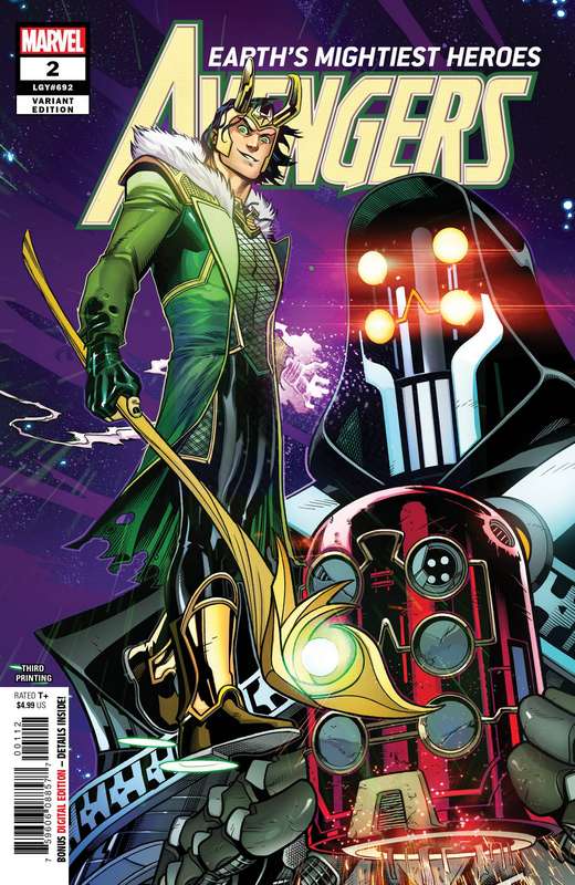 AVENGERS #2 3RD PTG MCGUINNESS VARIANT