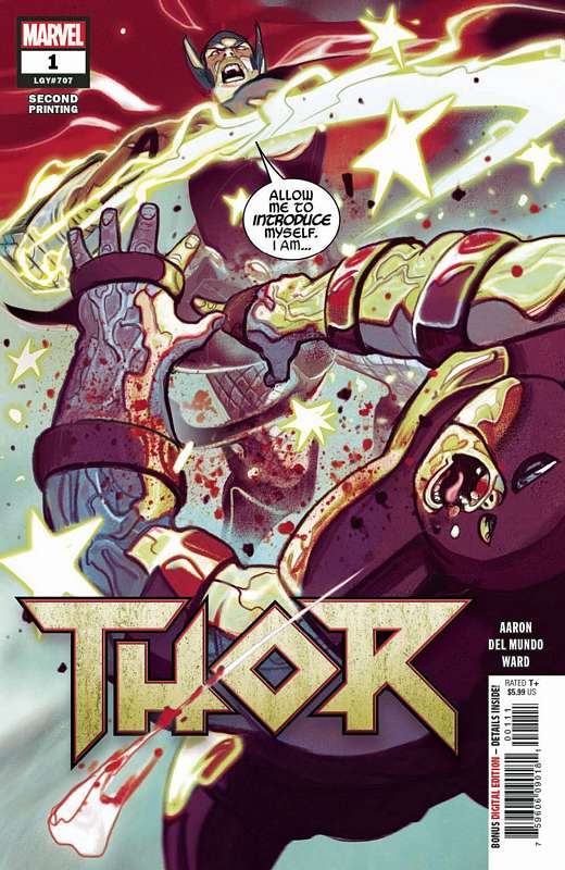 THOR #1 2ND PTG WARD VARIANT