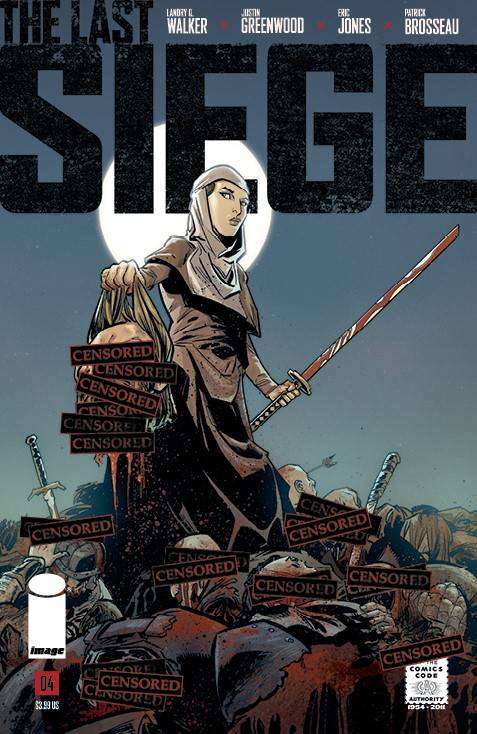 LAST SIEGE #4 (OF 8) CVR C CBLDF CHARITY VARIANT CENSORED