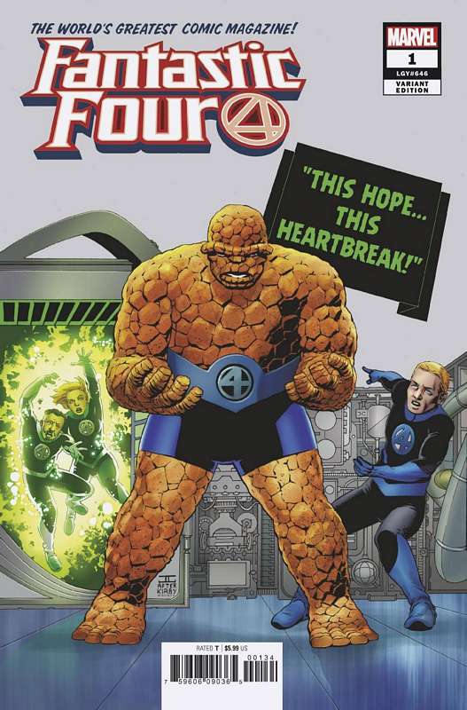 FANTASTIC FOUR #1 CASSADAY VARIANT