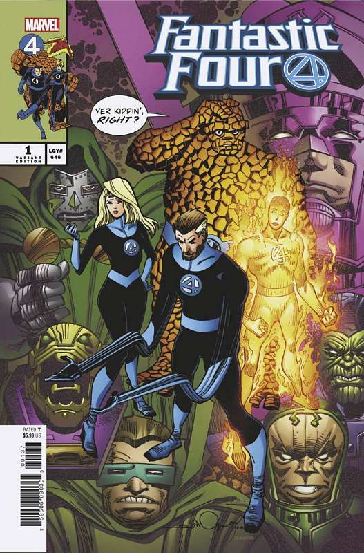 FANTASTIC FOUR #1 SIMONSON VARIANT