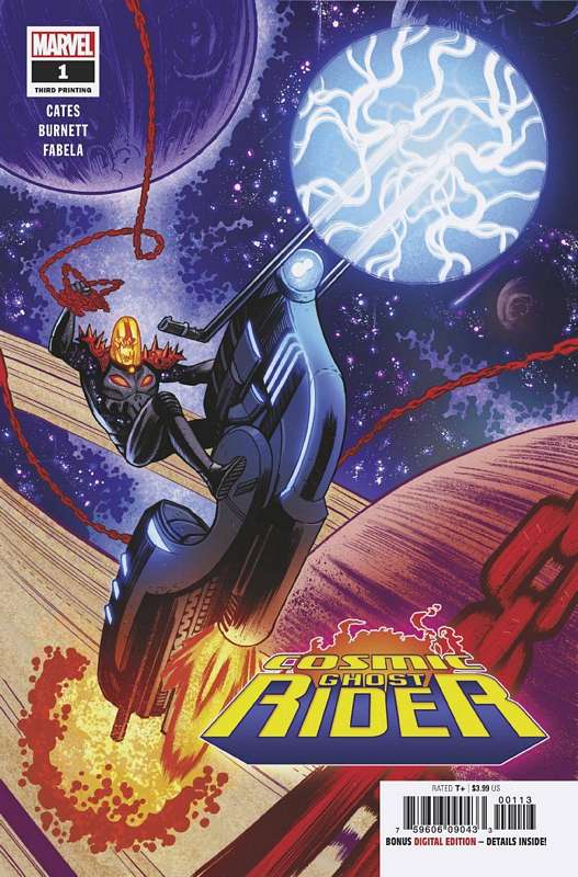 COSMIC GHOST RIDER #1 (OF 5) 3RD PTG BURNETT VARIANT