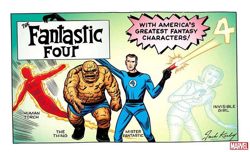 FANTASTIC FOUR #1 KIRBY HIDDEN GEM VARIANT