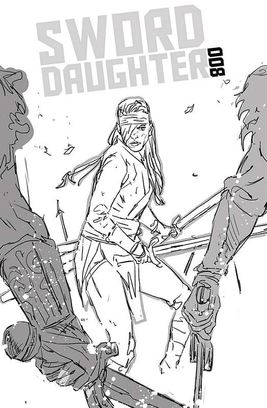 SWORD DAUGHTER #8 CVR B CHATER VARIANT (NOTE PRICE)