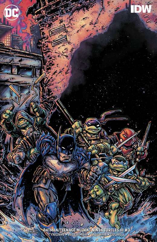 BATMAN TEENAGE MUTANT NINJA TURTLES III #3 (OF 6) VARIANT ED