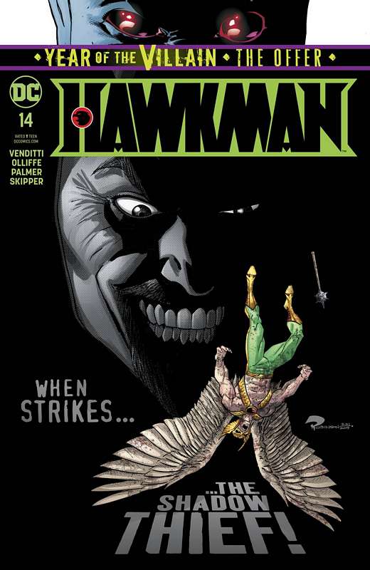 HAWKMAN #14 YOTV THE OFFER