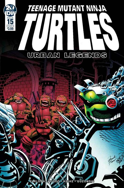 TMNT URBAN LEGENDS #15 CVR B FOSCO & LARSEN