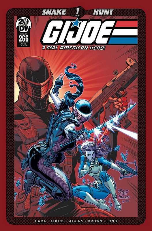 GI JOE A REAL AMERICAN HERO #266 1:15 ROYLE VARIANT