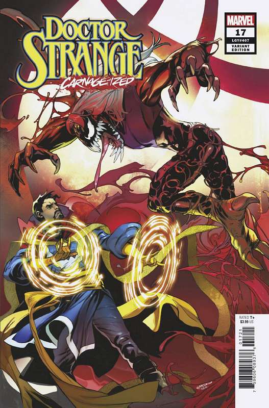 DOCTOR STRANGE #17 LUPACCHINO CARNAGE-IZED VARIANT