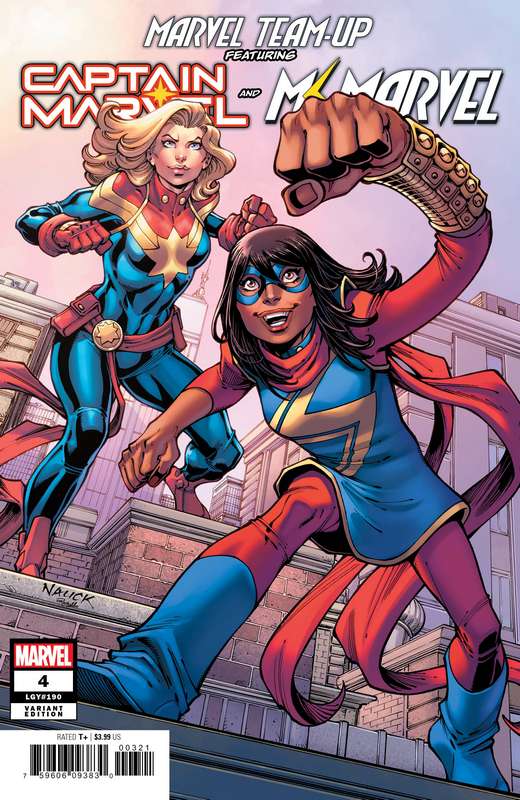 MARVEL TEAM-UP #4 NAUCK VARIANT