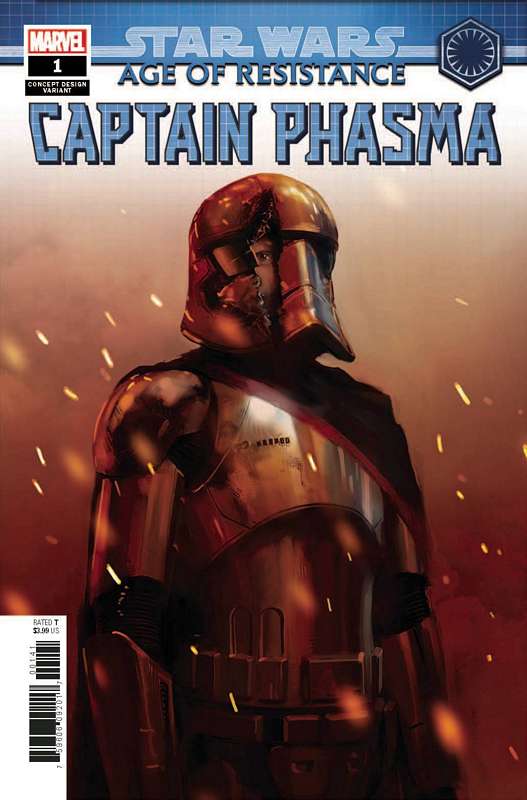 STAR WARS AOR CAPTAIN PHASMA #1 CONCEPT VARIANT