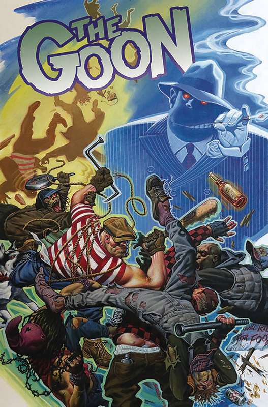 GOON #5 STEVE RUDE CARDSTOCK VARIANT CVR