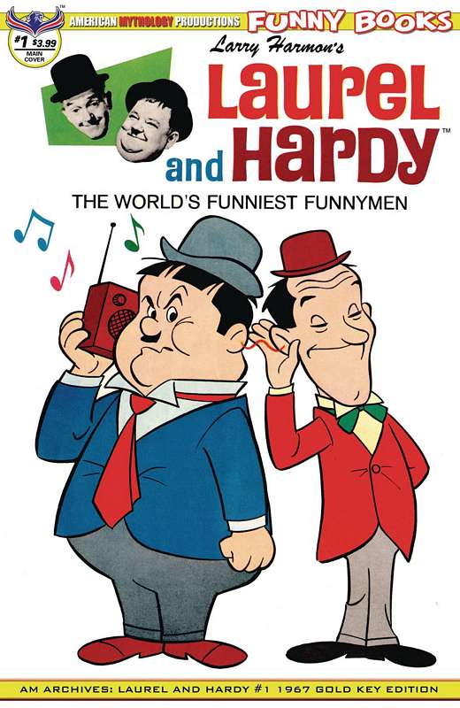 AM ARCHIVES LAUREL & HARDY #1 CVR A 1967 MAIN