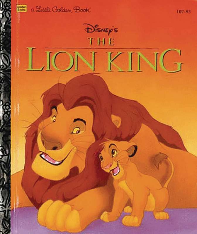 DISNEY LION KING BIG GOLDEN BOOK