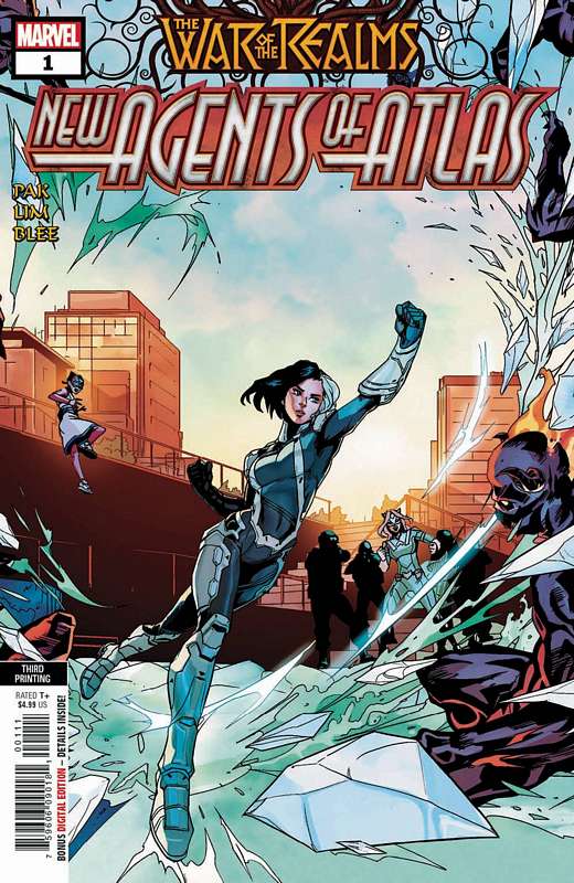 WAR OF REALMS NEW AGENTS OF ATLAS #1 (OF 4) 3RD PTG VARIANT