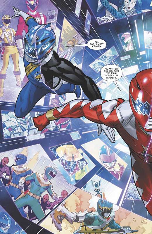 MIGHTY MORPHIN POWER RANGERS #41 FOC MORA VARIANT