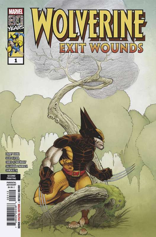 WOLVERINE EXIT WOUNDS #1 2ND PTG KEITH VARIANT