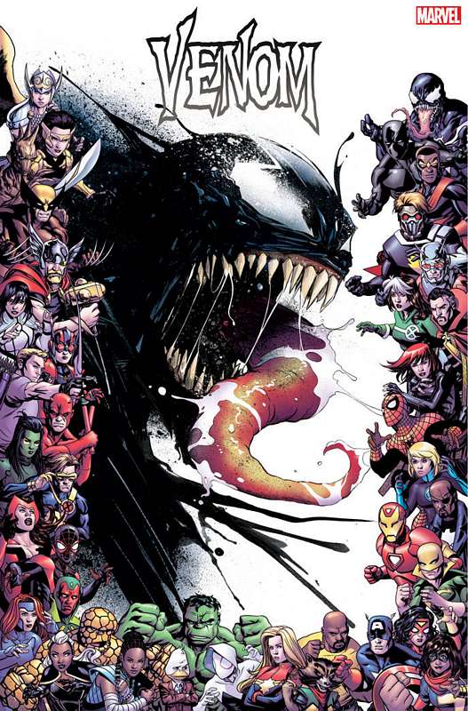 VENOM #17 GARBETT MARVEL 80TH FRAME VARIANT AC