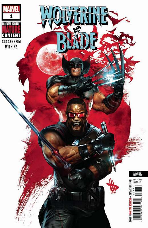 WOLVERINE VS BLADE SPECIAL #1 2ND PTG WILKINS VARIANT (MR)