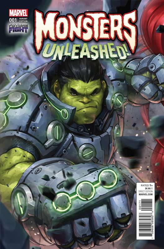 MONSTERS UNLEASHED #1 (OF 5) 1:25 LEE VIDEO GAME VARIANT