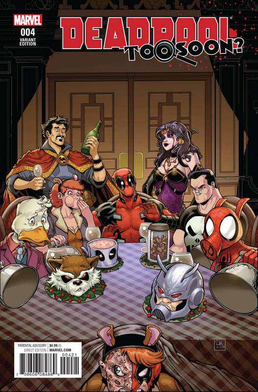 DEADPOOL TOO SOON #4 (OF 4) 1:25 ROBSON VARIANT