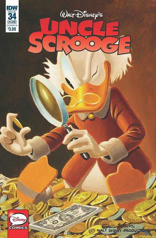 UNCLE SCROOGE #34 CVR B BARKS