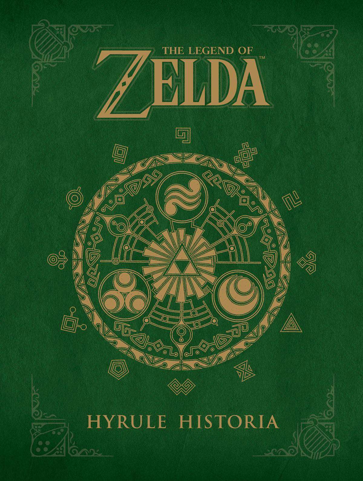 LEGEND OF ZELDA HYRULE HISTORIA HARDCOVER NEW PTG