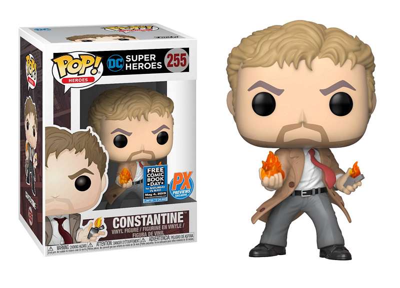 FCBD 2019 POP DC HEROES JOHN CONSTANTINE PX VINYL FIGURE