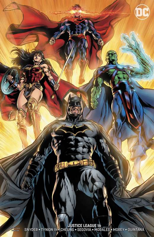 JUSTICE LEAGUE #16 VARIANT ED